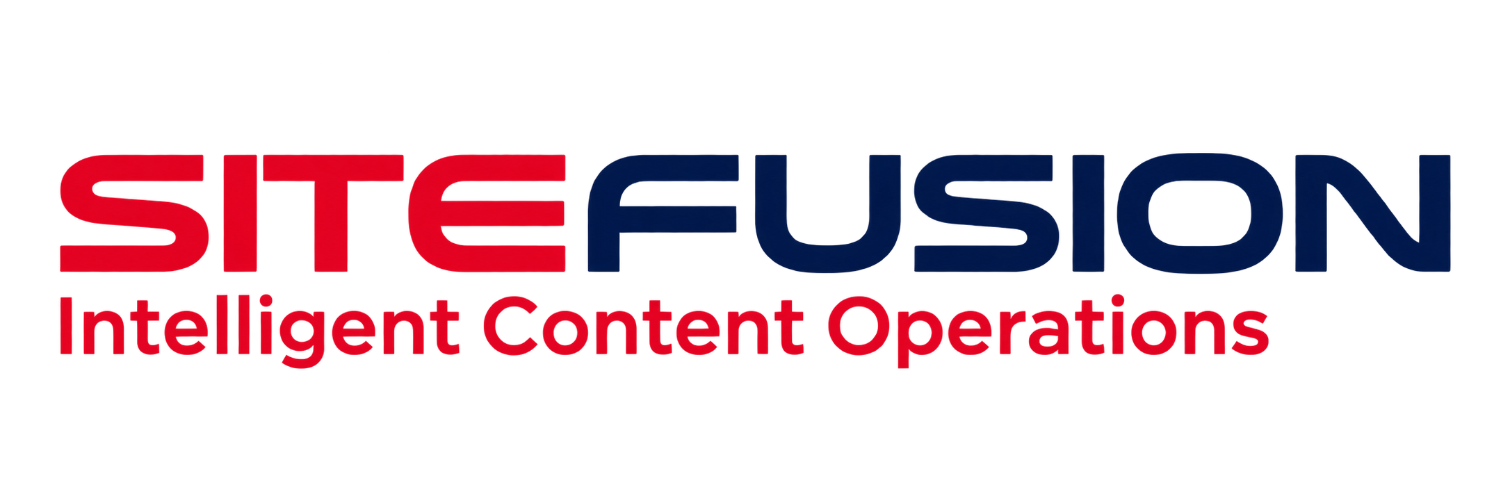 SiteFusion — Intelligent Content Operations